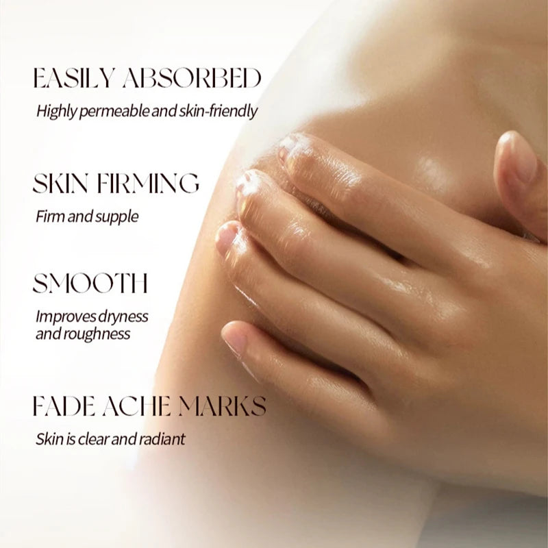 Collagen Body Oil 200ml Vitamin C Moisturizing Brightening Skin Care Oil Hydrating Nourishing For Dry Rough Skin Massage Oil Peaceful Pleasures Health and Wellness