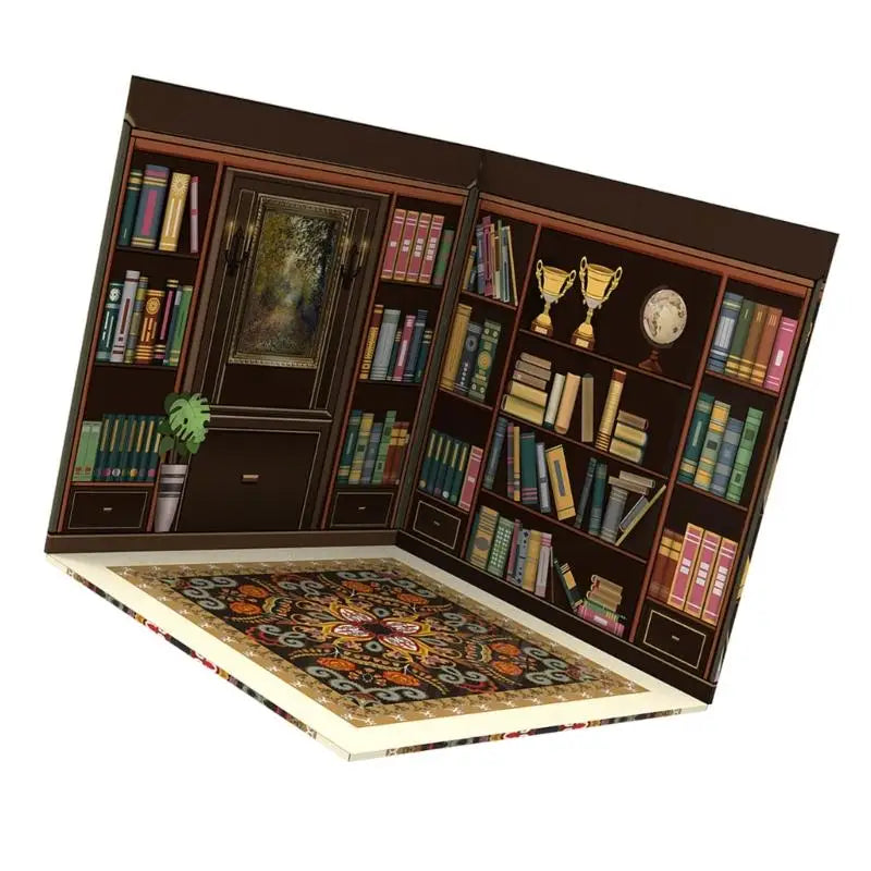 Japanese Style Collapsible Display Board for Action Figures