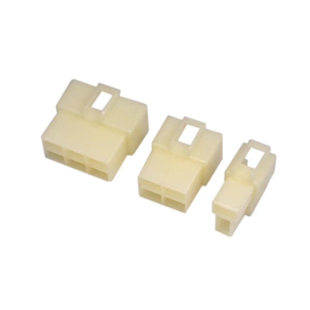 10pcs 6.3mm 1/2/3/4/6/9 Pin Automotive 6.3 Electrical Wire Connector Male Female Cable Terminal Plug Kits for Ebike Car Peaceful Pleasures Health and Wellness