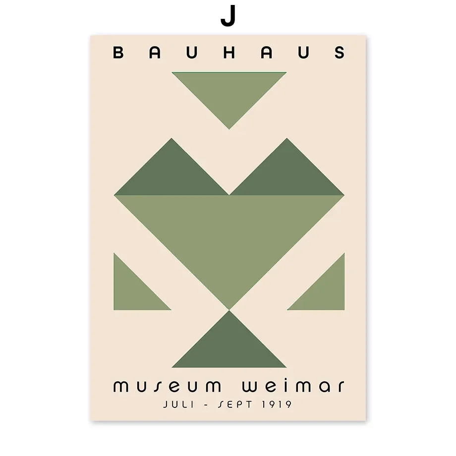 Abstract Matisse Bauhaus Picasso Exhibition Modern Wall Art Prints Canvas Painting Posters Wall Pictures For Living Room Deco Peaceful Pleasures Health and Wellness J 50x70cm Unframed