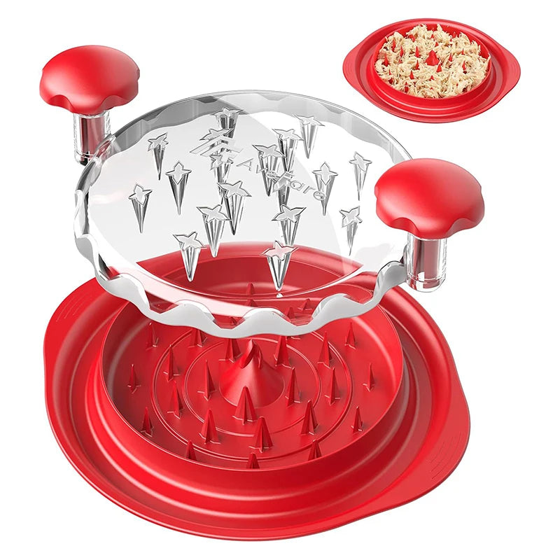 Chicken Shredder Tool with Lid | Meat Shredder for Pork & Beef