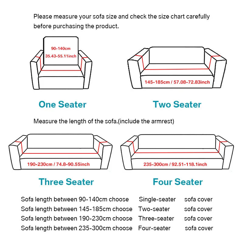 Thick Velvet Sofa Covers 1 2 3 4 Seater Stretch Non-Slip Couch Cover Furniture Protector Plush Sofa Slipcovers with 1 Pillowcase Peaceful Pleasures Health and Wellness
