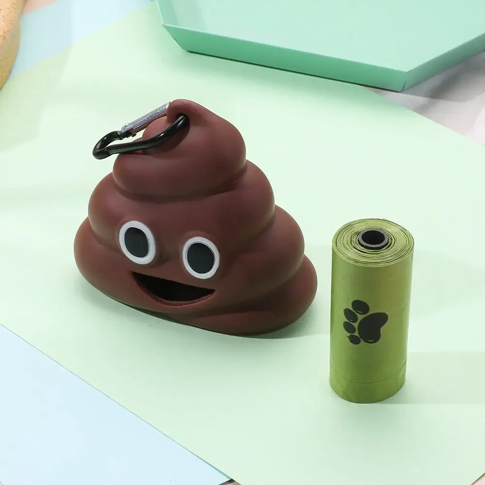 Portable Pet Waste Bag Dispenser – Eco Biodegradable Bags