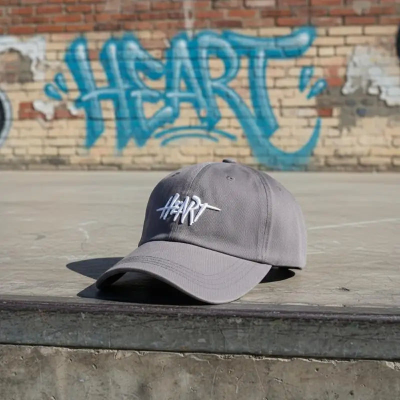 Washed Embroidered Baseball Cap – Unisex Adjustable Sun Hat