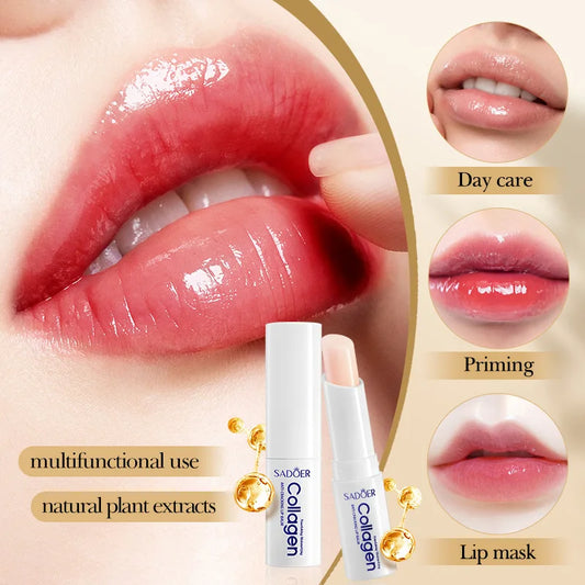 Sadoer Collagen Lip Balm – Moisturizing & Brightening Lip Care Collagen Lip Balm Oasis Select Default Title