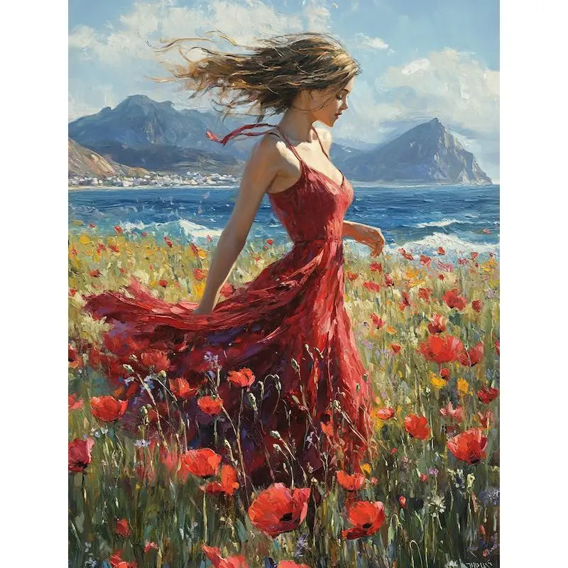 GATYZTORY 60x75cm Painting By Numbers DIY Paint Kit Drawing Girls Picture Painting Numbers For Adults Decorative Paintings Peaceful Pleasures Health and Wellness 1-4 20x30cm Unframed