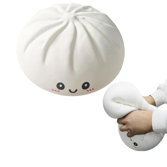 Giant Dumpling Squishy Stress Ball 10.2" – Slow Rising Squeeze Toy Squishy Stress Toy Oasis Select