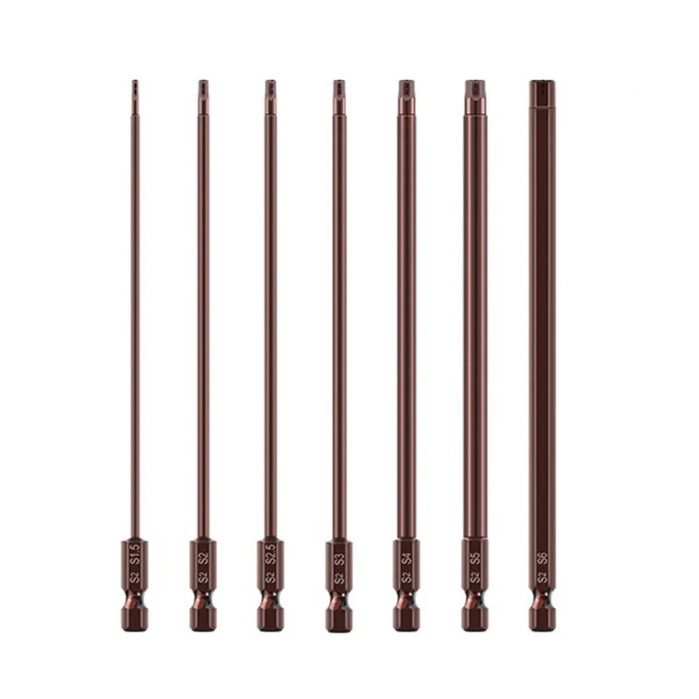 Hex Screwdriver Bits Alloy Steel Magnetic Head Screw Driver Wrench