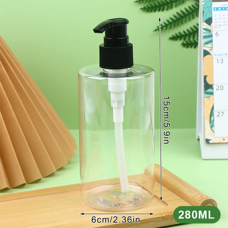 Refillable Travel Pump Bottle for Shampoo, Lotion & Cosmetics