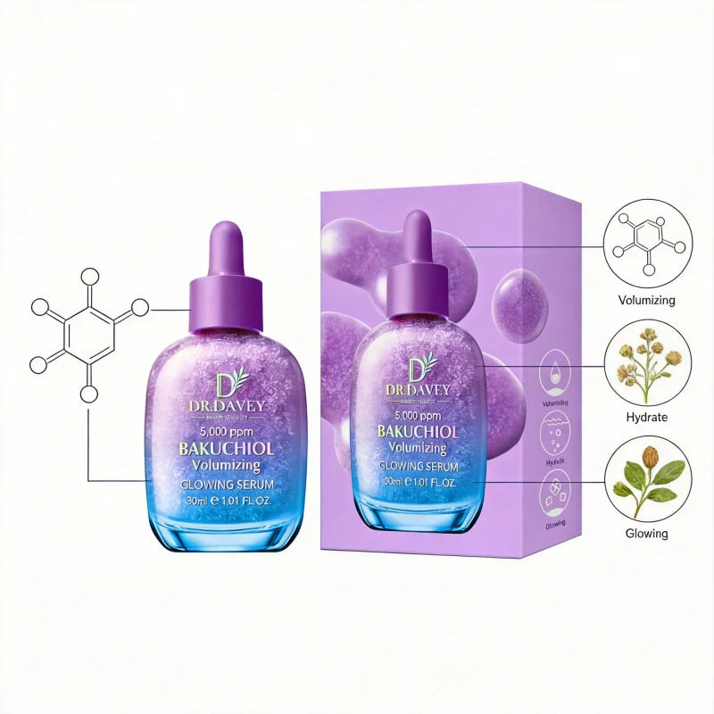 DR.DAVEY 30ml Bakuchiol Glow Face Serum – Unisex Hydration