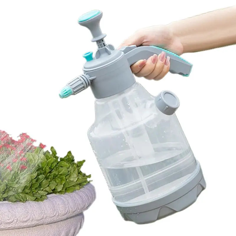 Pump up Sprayer Fine Mist Spray Bottle Small cleaning pot Handheld Plant Mister Watering Can Indoor Cleaning Supply for Garden Peaceful Pleasures Health and Wellness Default Title