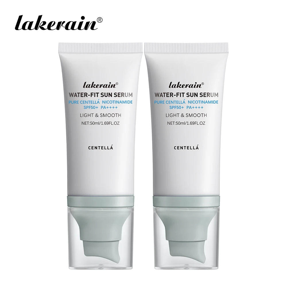 SPF50 Facial Centella Sunscreen Protector Solar Sunblock Skin Whitening Cream Korean Moisturizing Protector New Care Body Peaceful Pleasures Health and Wellness 2pcs
