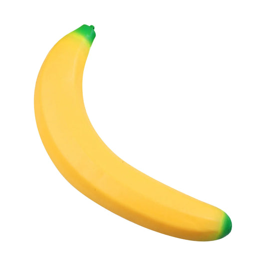Giant Banana Squishy Toy Fake Banana Squeeze Toy Squishy Stress Relief Fidget Toy Slow Rising Desk Accessory for Adults Gifts Peaceful Pleasures Health and Wellness