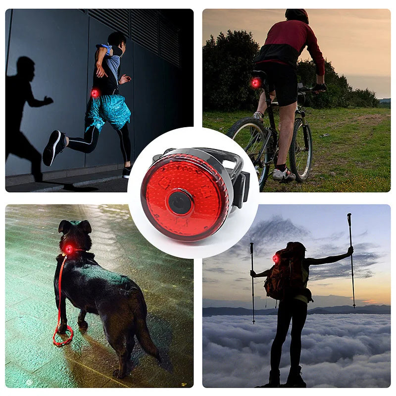 USB Rechargeable Bike Tail Light – IPX5 Waterproof LED Safety Bike Tail Light Peaceful Pleasures Health and Wellness