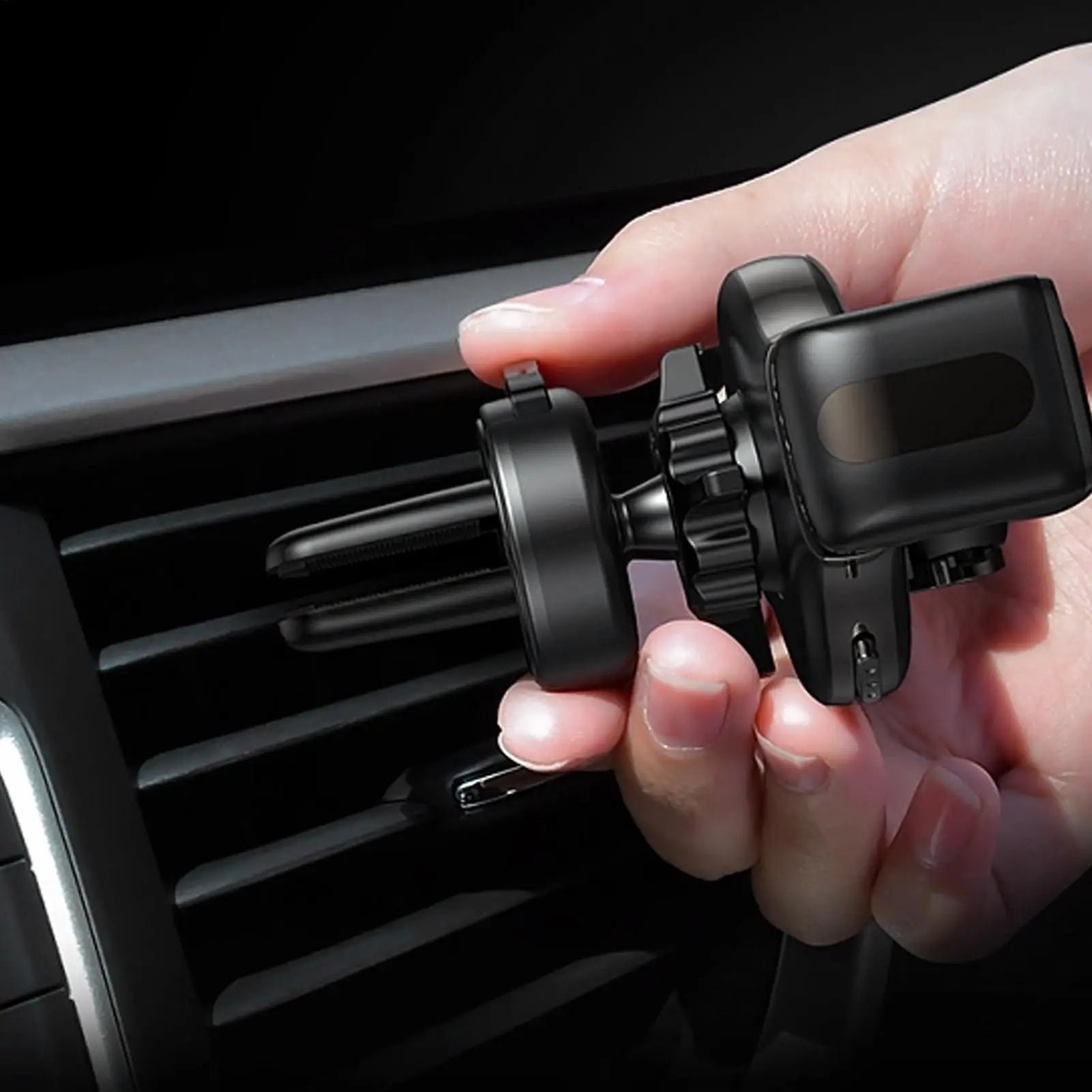 Universal Air Vent Phone Holder, Stable Hands-Free Car Mount with Strong Clip for iPhone Android Mobile in Truck SUV Van Peaceful Pleasures Health and Wellness