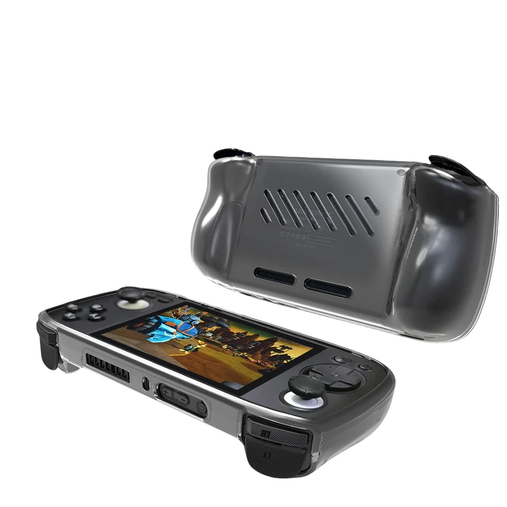 Suitable For ANBERNIC RG 406H Game Machine Protective Cover TPU Cooling Transparent Anti-Drop Case Comfortable To Touch Peaceful Pleasures Health and Wellness