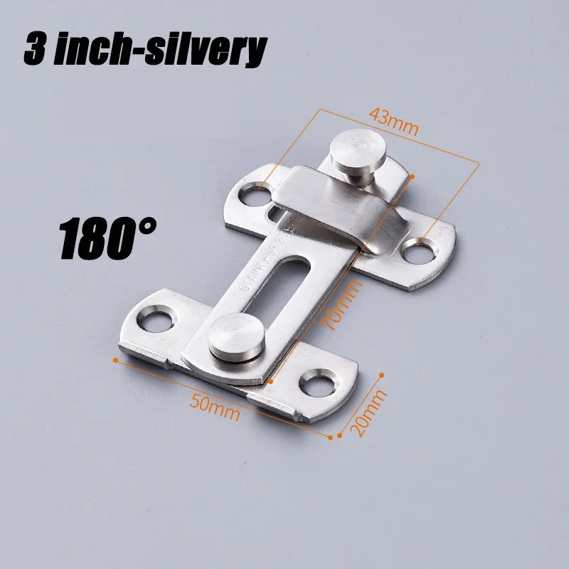 Barn Door Hook & Eye Latch – Cabinet, Window & Gate Bolt Lock