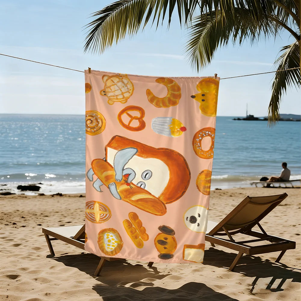 Quick Dry Microfiber Beach Towel | Pool, Gym & Travel
