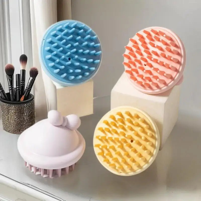 Shampoo Scalp Hair Massager Head Body Massage Comb Scalp Massage Brushes Comb Spa Massage Brush Dual Use Of Dry And Wet Peaceful Pleasures Health and Wellness