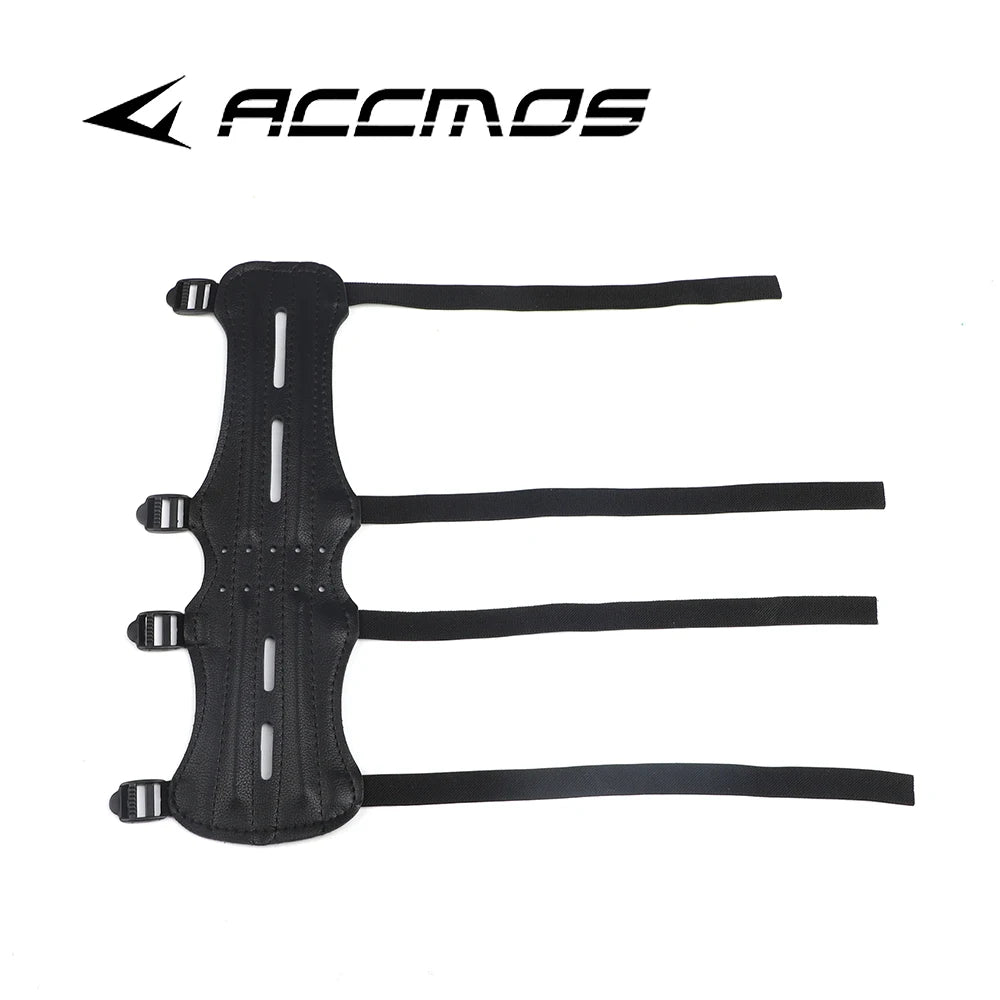 Archery Leather Adjustable Arm Guard Hunting Practice Protection Safe