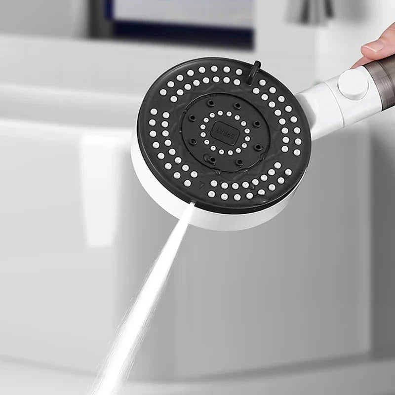 6-Mode High Pressure Filtered Shower Head Set | Anti-Limescale
