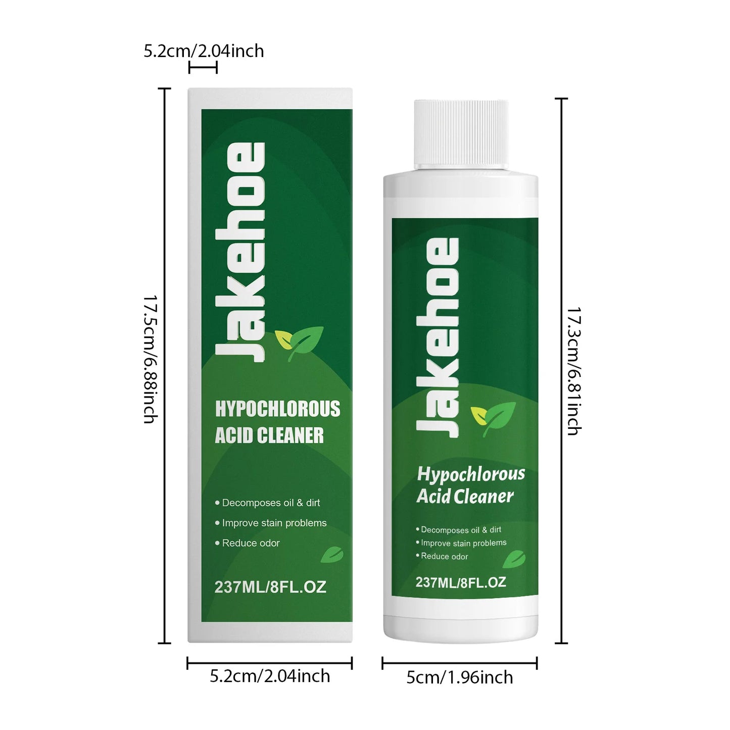 JAKEHOE 237ml Multipurpose Cleaner Gel | No-Rinse Stain Remover
