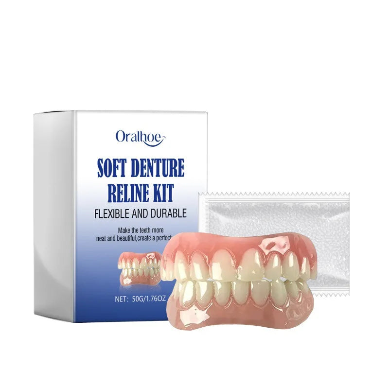 Oralhoe Soft Denture Reline Kit – Temporary Cosmetic Braces