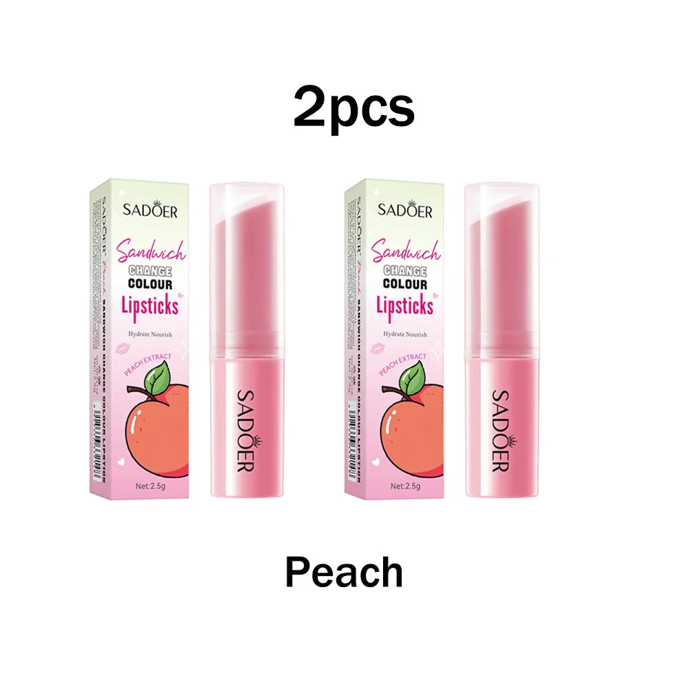 Honey Peach Colour-Changing Moisturizing Lip Balm 2.5g