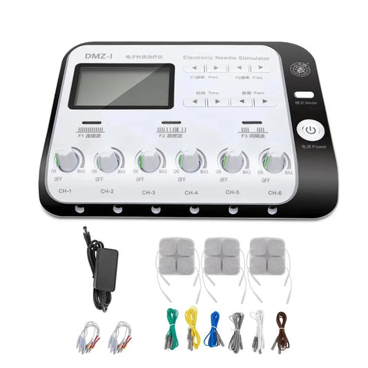MagCellapy TENS Acupuncture Muscle Stimulator | 6-Output Pain Relief TENS Muscle Stimulator Peaceful Pleasures Health and Wellness