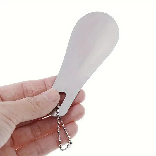 Stainless Steel Portable Shoehorn | Home & Travel Shoe Aid Shoe Horn Peaceful Pleasures Health and Wellness
