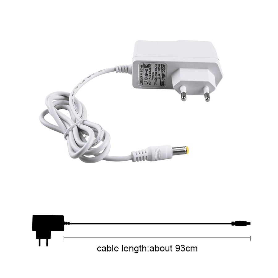 24V 12V Power Supply Adapter Lighting Transformer Input AC100-240V Output DC12V 24V 1A 2A 3A EU US Plug Charger 5.5mm 2.1-2.5mm Peaceful Pleasures Health and Wellness