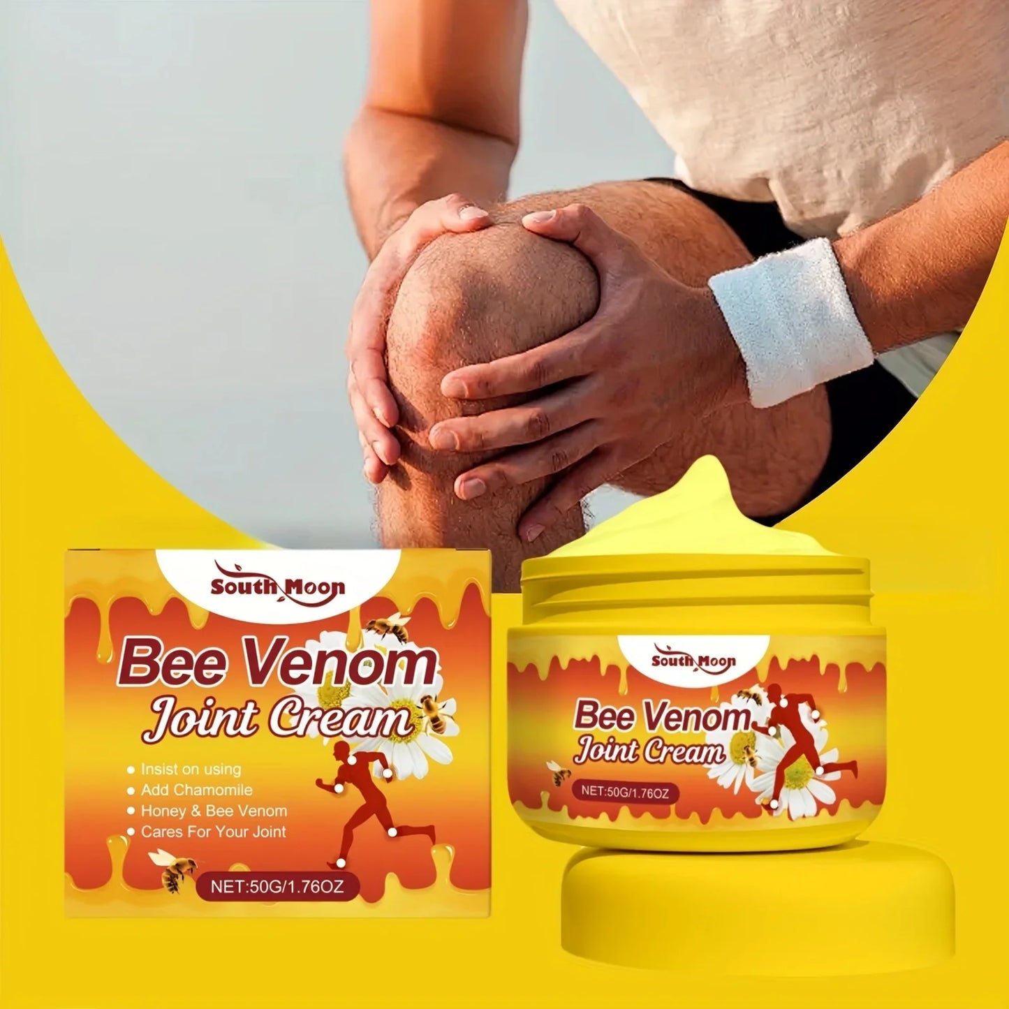 Bee Venom Warming Cream – Moisturizing Body & Joint Care