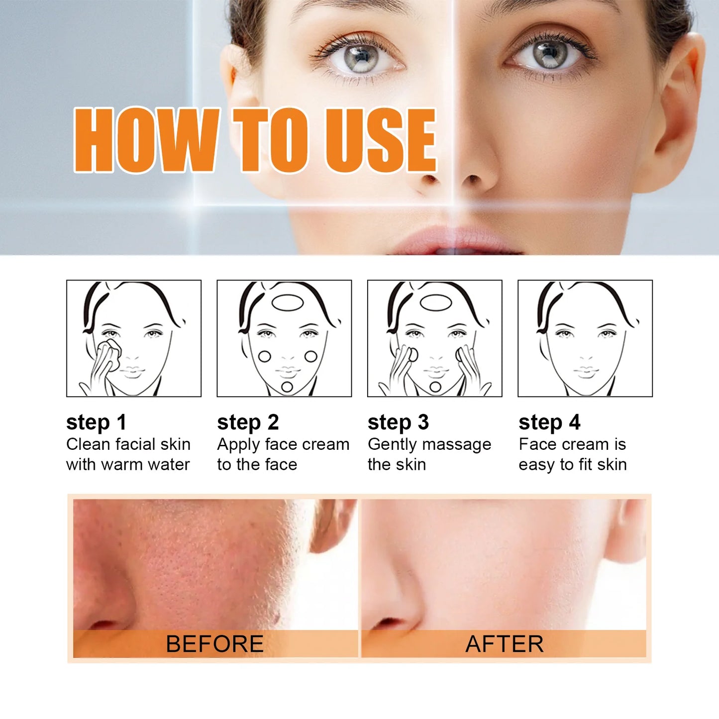 Ouhoe V7 Face Cream – Deep Hydration & Brightening Moisturizer