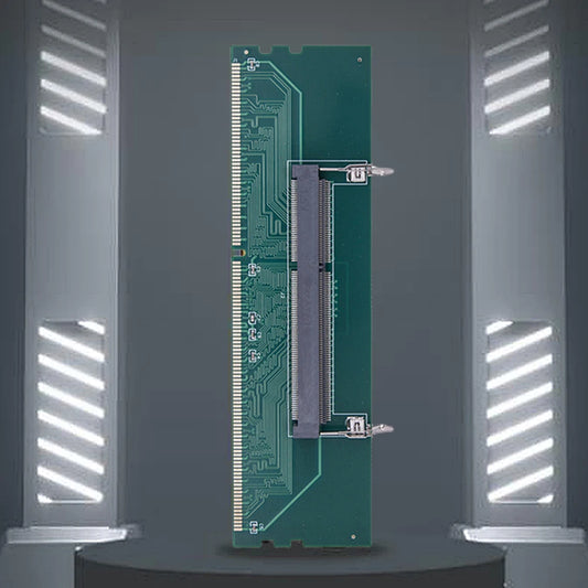 SO-DIMM to DIMM Memory Adapter – DDR3 DDR4 DDR5 Laptop to Desktop Computer Memory Adapter Peaceful Pleasures Health and Wellness