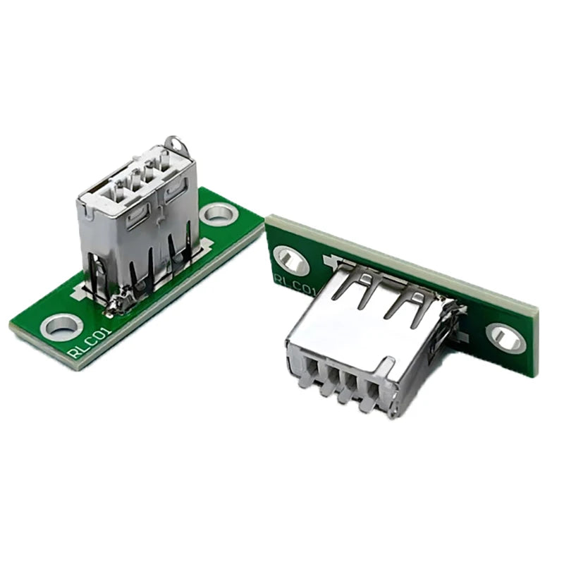 5-Pack USB Panel Mount Connector with Fixed Board | DIY Repair USB Panel Connector Peaceful Pleasures Health and Wellness