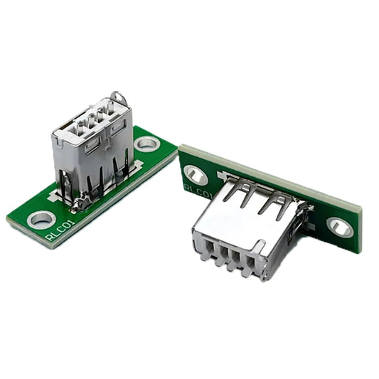5-Pack USB Panel Mount Connector with Fixed Board | DIY Repair USB Panel Connector Peaceful Pleasures Health and Wellness