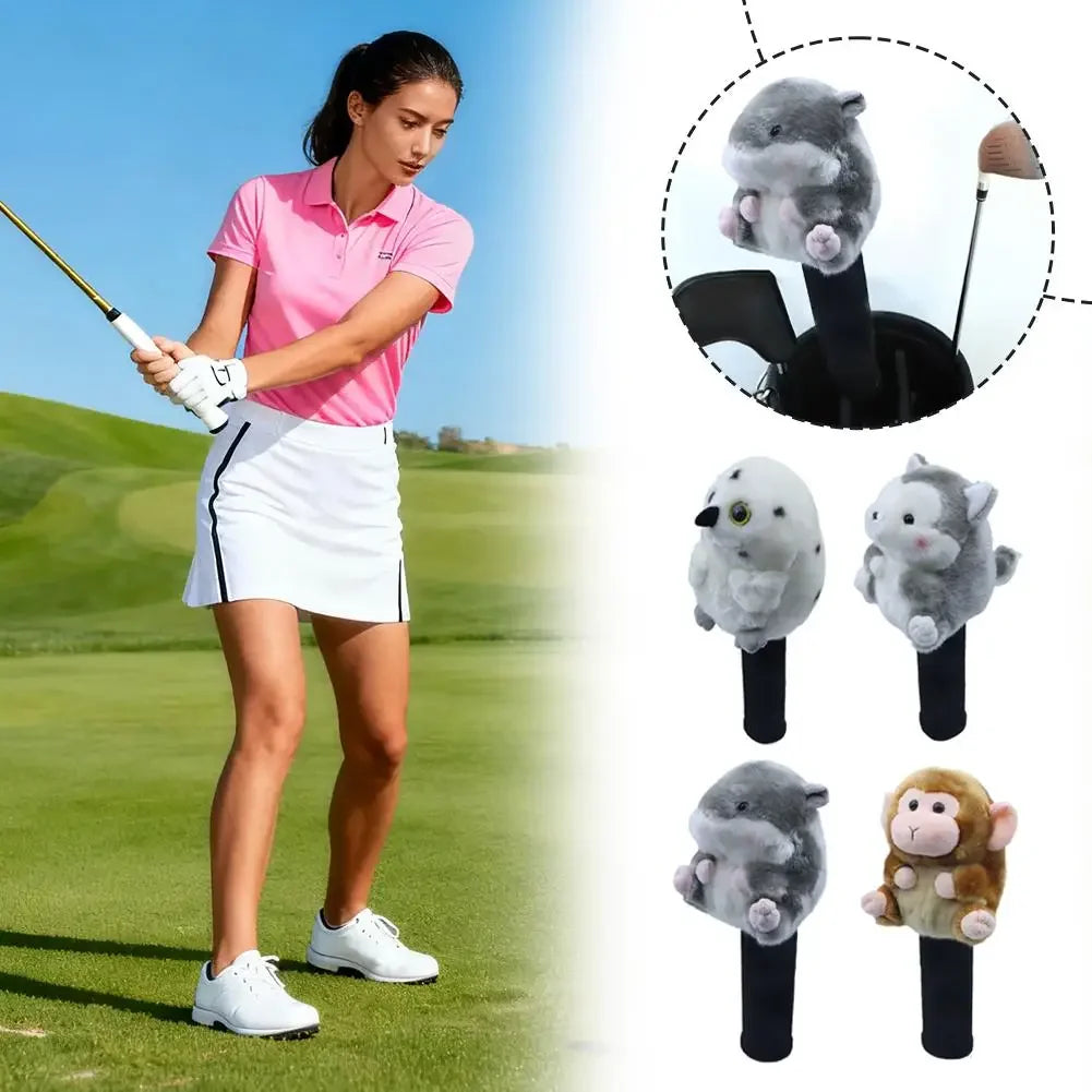 Animal Golf Headcovers for Fairway #3#5 Woods Cover High Quality Golf Headcovers Protector Accessories Mascot Novelty Cute Gift Peaceful Pleasures Health and Wellness