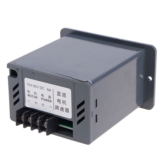 New 12V 24V 36V 48V PWM DC Motor Speed Controller Reversible Switch 6A Regulator Peaceful Pleasures Health and Wellness Default Title