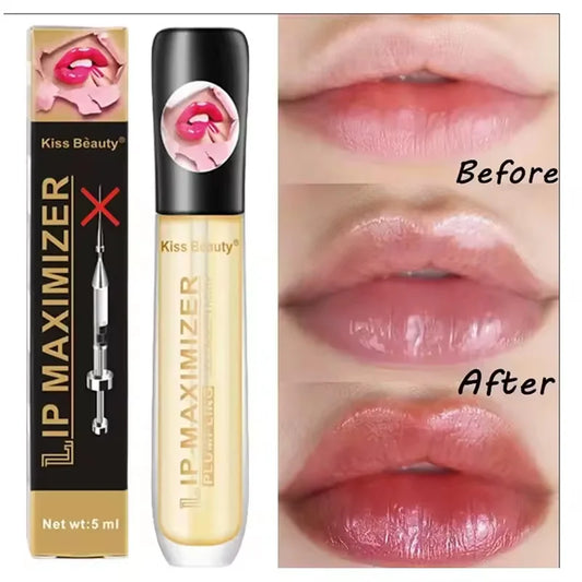 LGRAMER Lip Plumper Serum & Gloss – Moisturizing Lip Oil Lip Plumper Gloss Oasis Select
