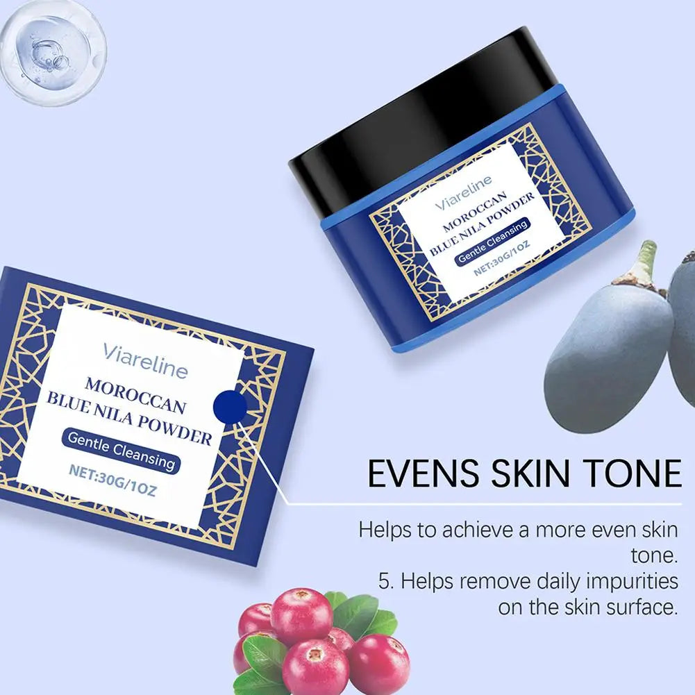 30g Facial Mask Powder Gentle Cleansing Pores Oil Control Increasing Elasticity Deep Hydration Glowing Skin Care Product Peaceful Pleasures Health and Wellness