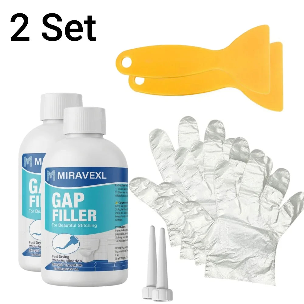 MIRAVEXL Tile Grout Repair Kit – Waterproof Fast Drying Sealer