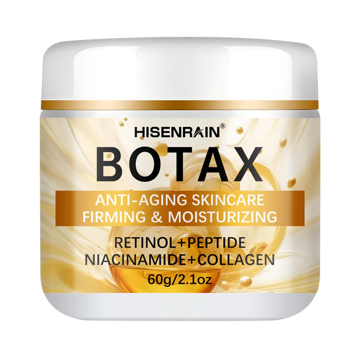 HISENRAIN Botax Effect Anti-Aging Face Cream - Deep Hydration Lock - Seasonal Transition Repair - Winter skincare. Peaceful Pleasures Health and Wellness 60g