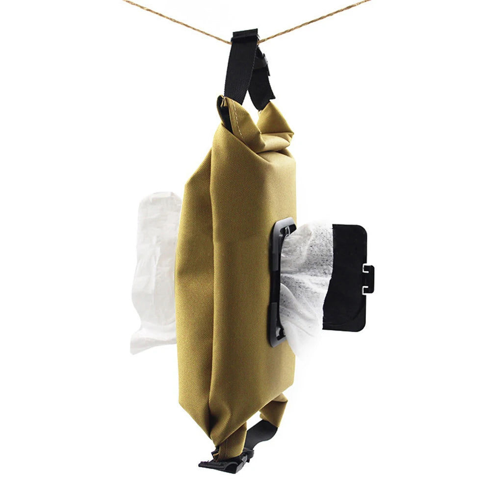 Oxford Cloth Wet Wipe Dispenser – Hangable Refillable Holder
