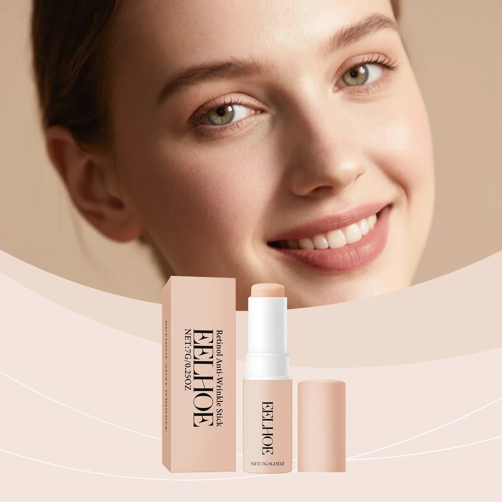 EELHOE Retinol Anti-Wrinkle Cream Stick | Firming & Moisturizing Retinol Face Cream Peaceful Pleasures Health and Wellness