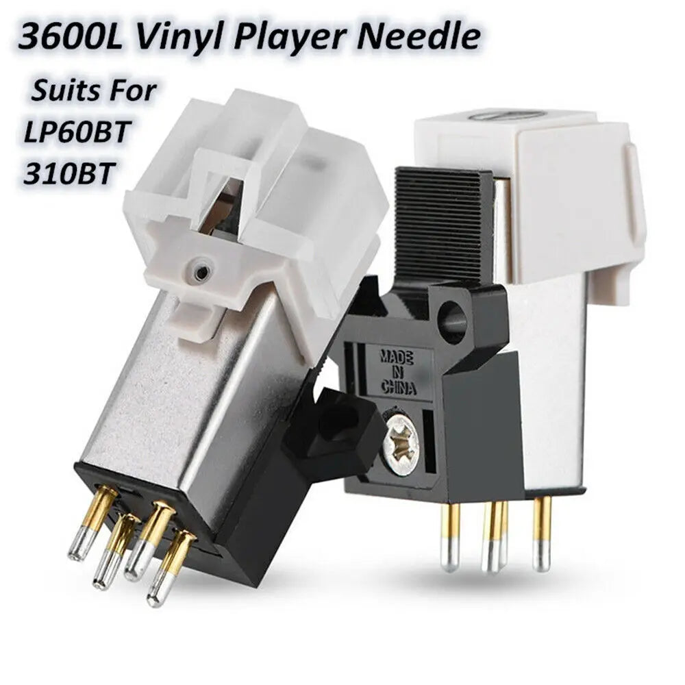 AT3600L Magnetic Cartridge Stylus Vinyl Record Player MM LP Phonograph Moving Magnet 20Hz-20kHz Peaceful Pleasures Health and Wellness