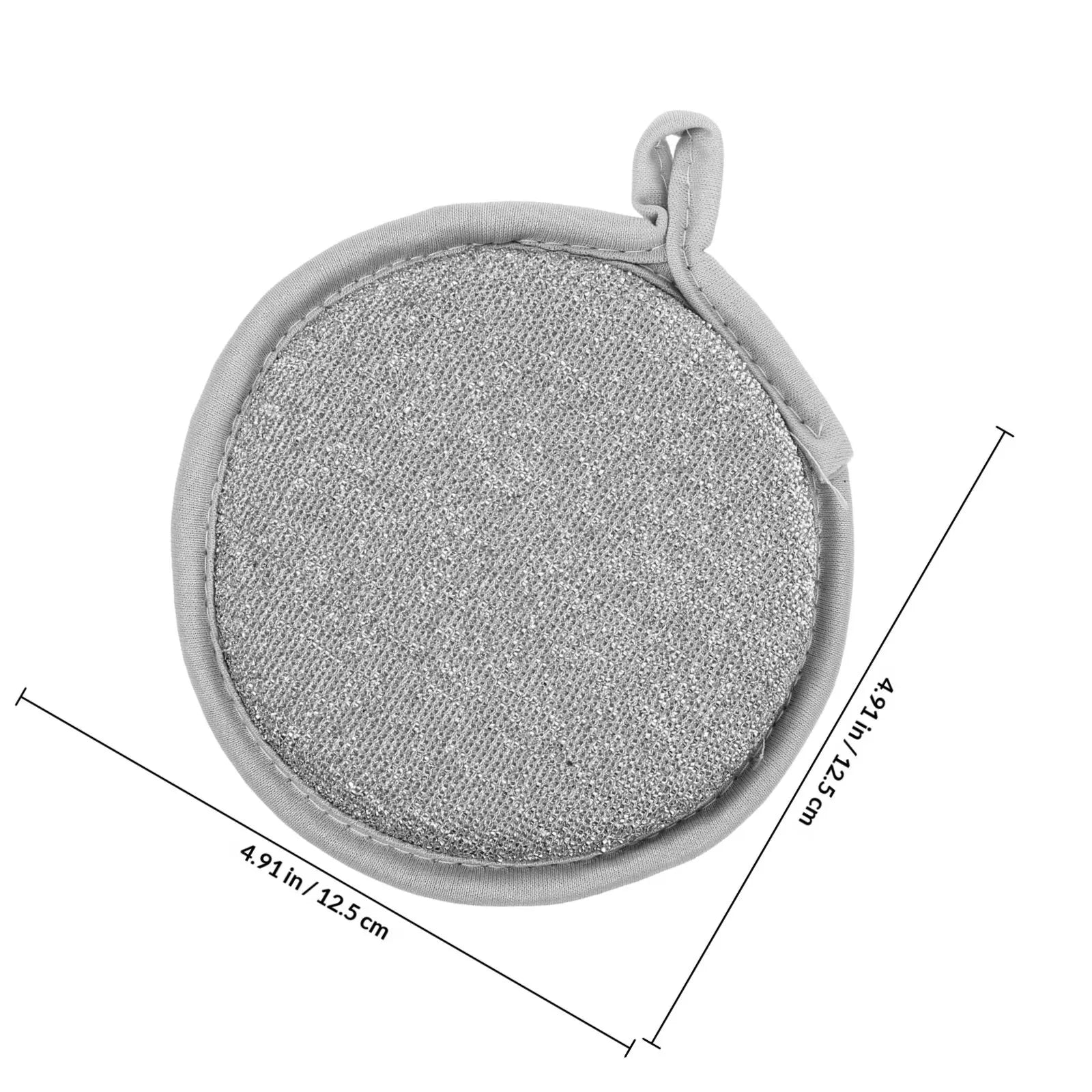 Double-Layer Soft Dishwashing Sponge Non-Scratch High-Durability Kitchen Cleaning Cloth Multipurpose Scrubber for Pots Pans Peaceful Pleasures Health and Wellness
