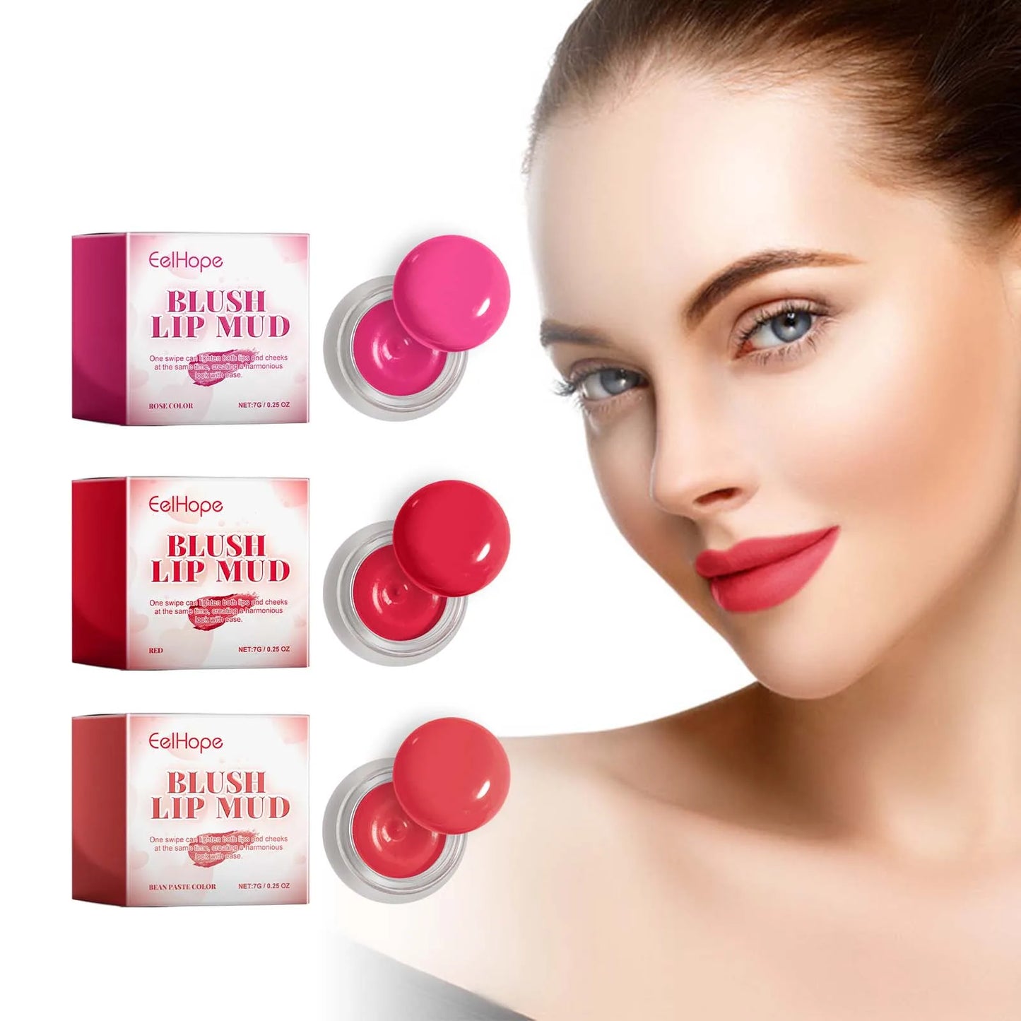 EELHOPE Velvet Matte Blush & Lip Gloss – Waterproof 2-in-1