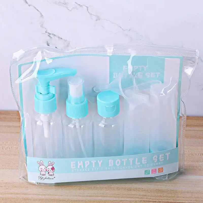 Travel Size Skincare Set – Leakproof Refillable Toiletry Bottles