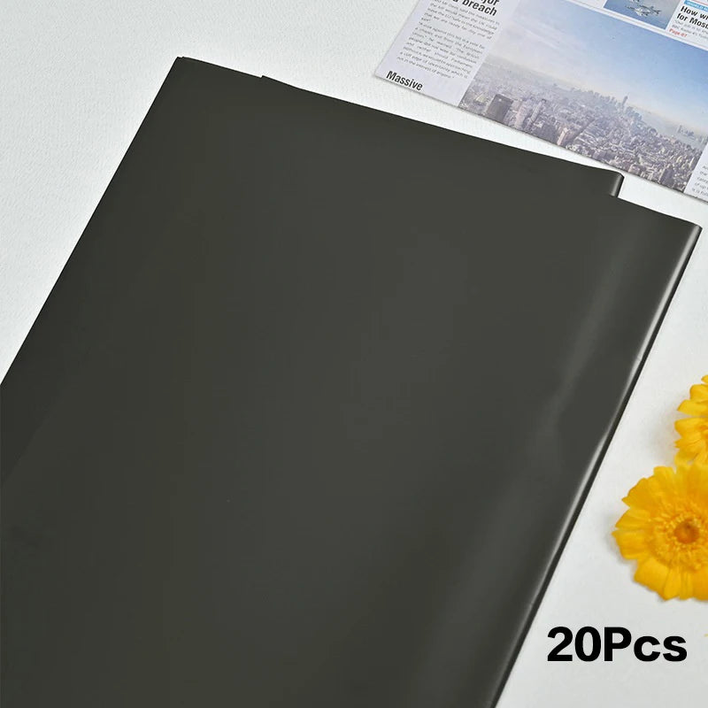 20Pcs Waterproof Two-Sided Floral Wrapping Paper 58×58cm