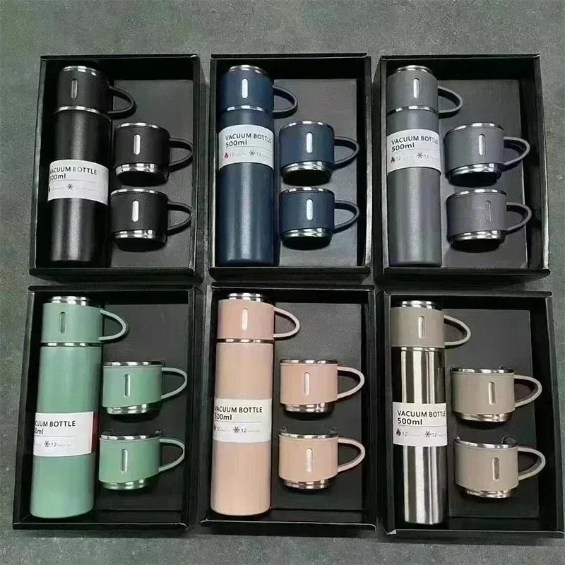 500ml Vacuum Insulated Thermos Bottle – Hot & Cold Steel